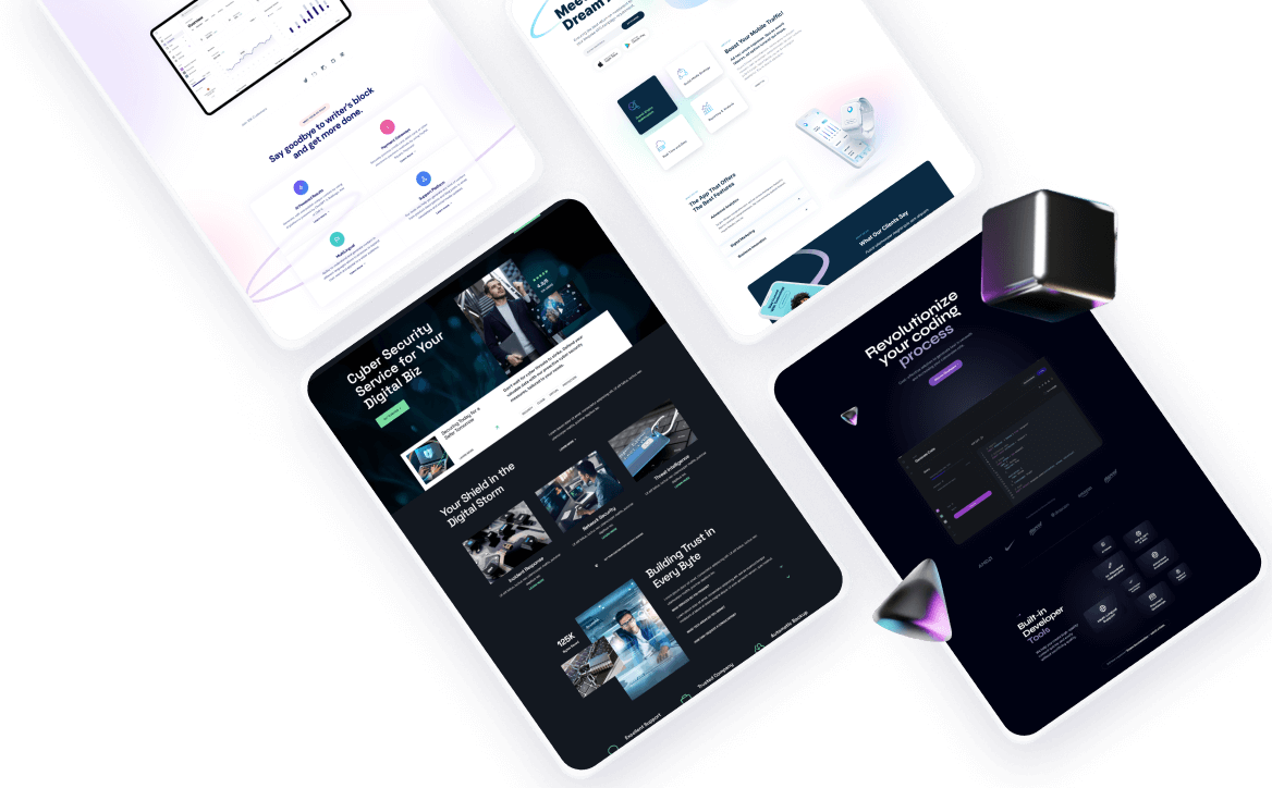 Diseños y templates Divi 5 — proyectos reales de MUX Studio