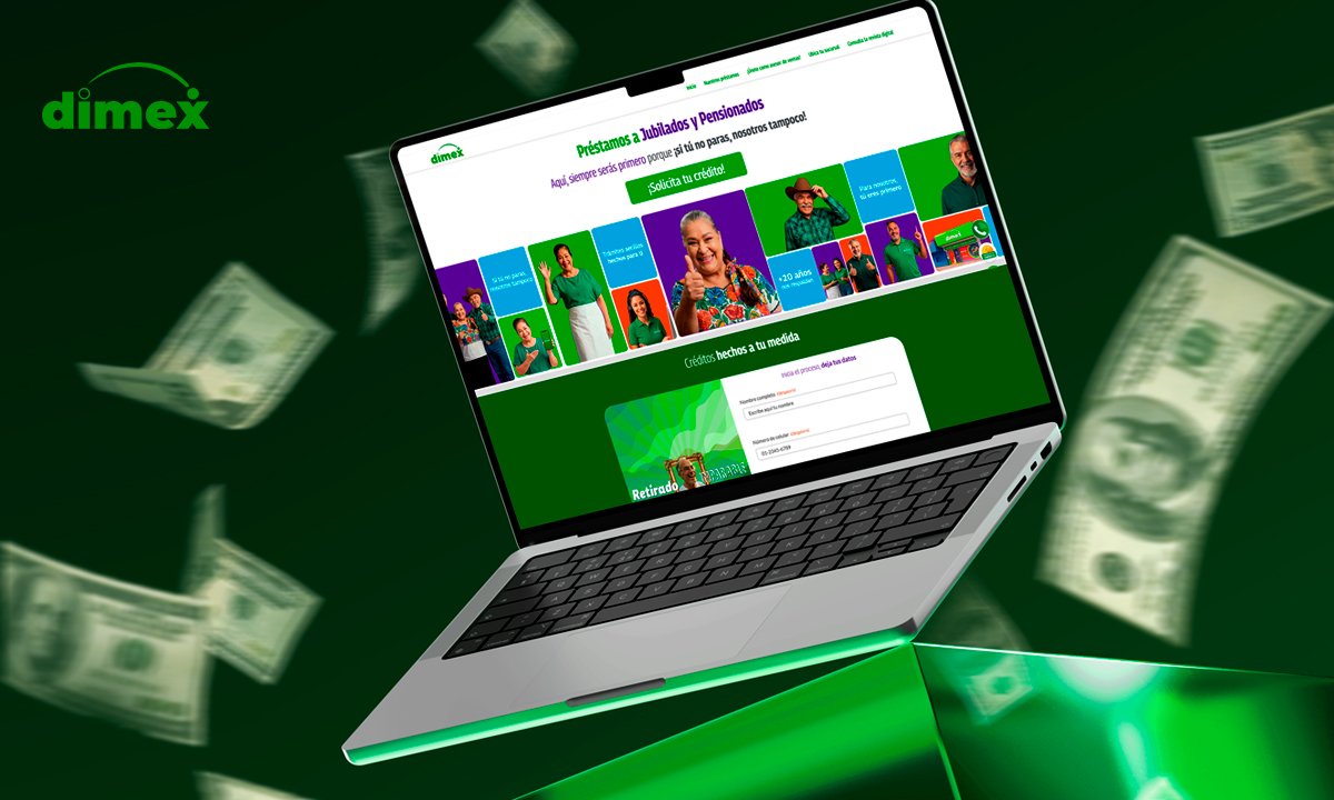 Diseño web Dimex Capital